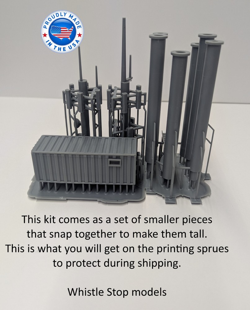HO-Scale Cell Towers (2)
