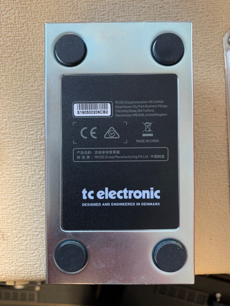 TC ELECTRONIC FORCEFIELD COMPRESSOR SUSTAINER GUITAR EFFECT PEDAL