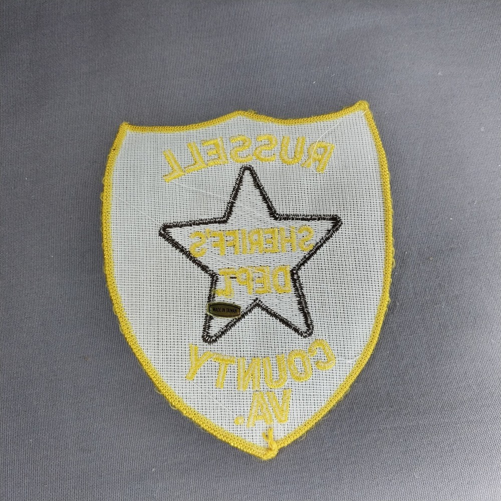 Russell County VA Virginia Sheriff's Dept. 5" Shoulder Patch
