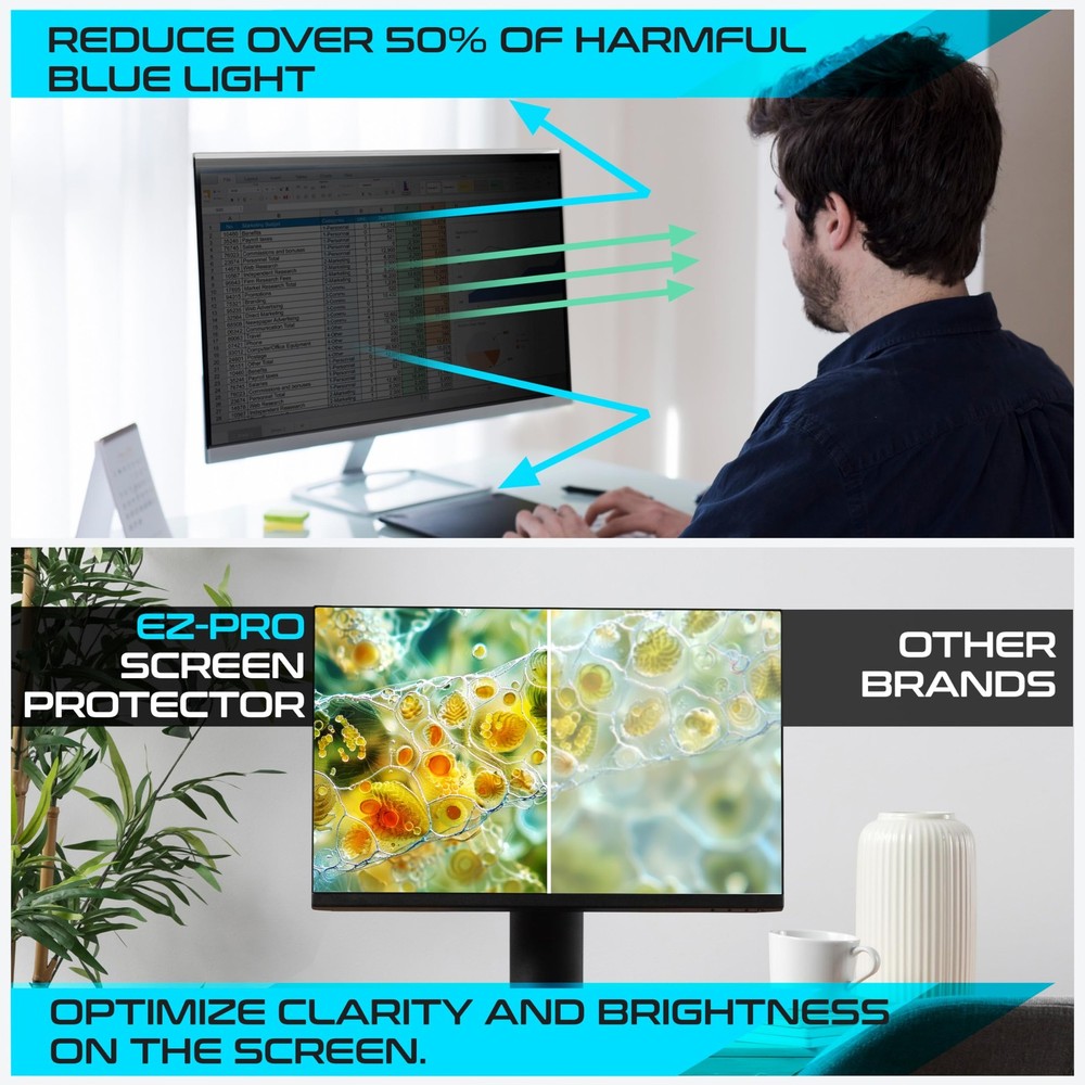Privacy Screen Panel for 19 inches (Screen Measured Diagonally) Computer