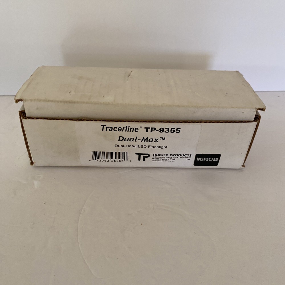 Tracerline TP9355 Dual-Max Cordless Multi-Function Flashlight Blue/white 3 x AAA