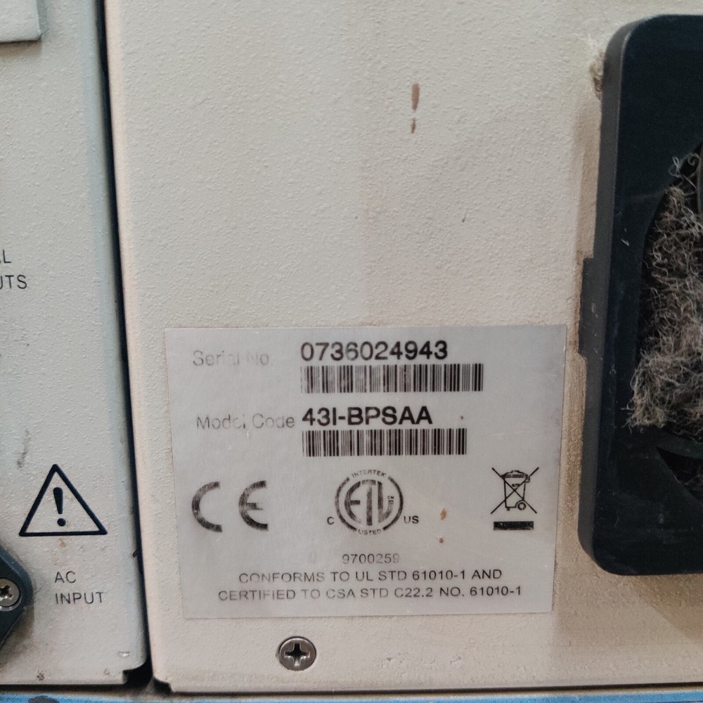 Thermo 43i (SO2) Analyzer