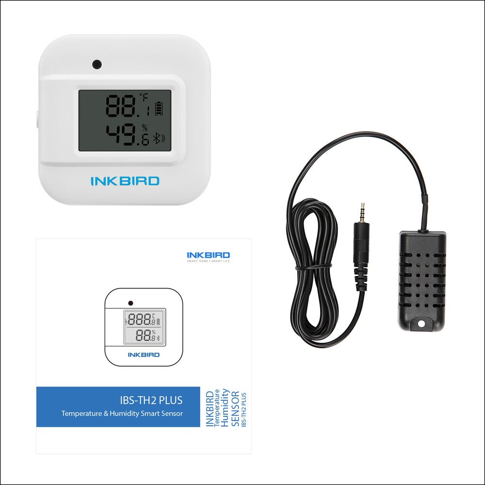 Bluetooth Humidity Temperature Data Logger Record External Humid Sensor Probe CF