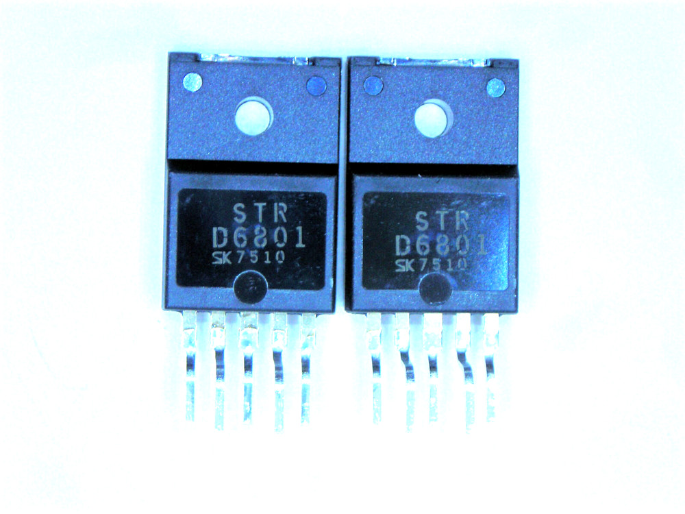 STRD6801 "Original" Sanken Voltage Regulator 2  pcs