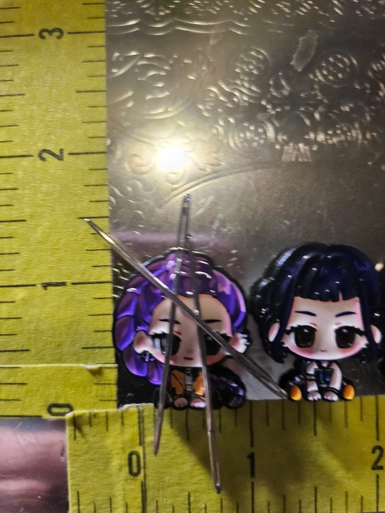 Kpop Huntrix Demon Hunter 3pc Needle Minders
