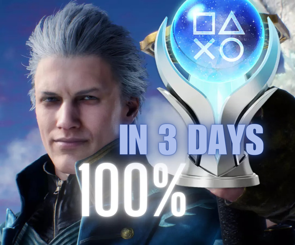 DEVIL MAY CRY 5 DMC SPECIAL EDITION SE PS4/PS5 Platinum Trophy Service FAST SAFE