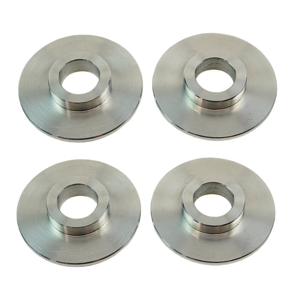 (4) 3/4" Bench Grinder Wheel Flanges | Buffer Washers Polishing Buffing Grinding