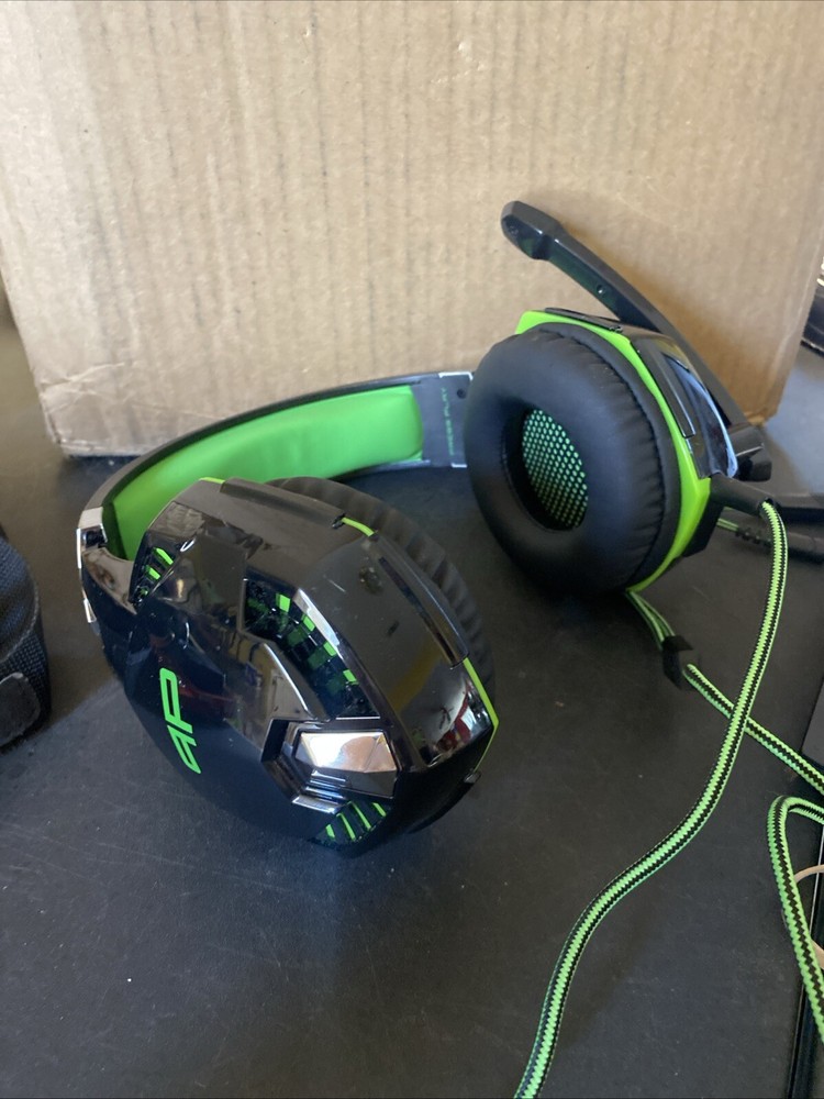 Alpha Elite Advanced Led Gaming Headset Tested And Working