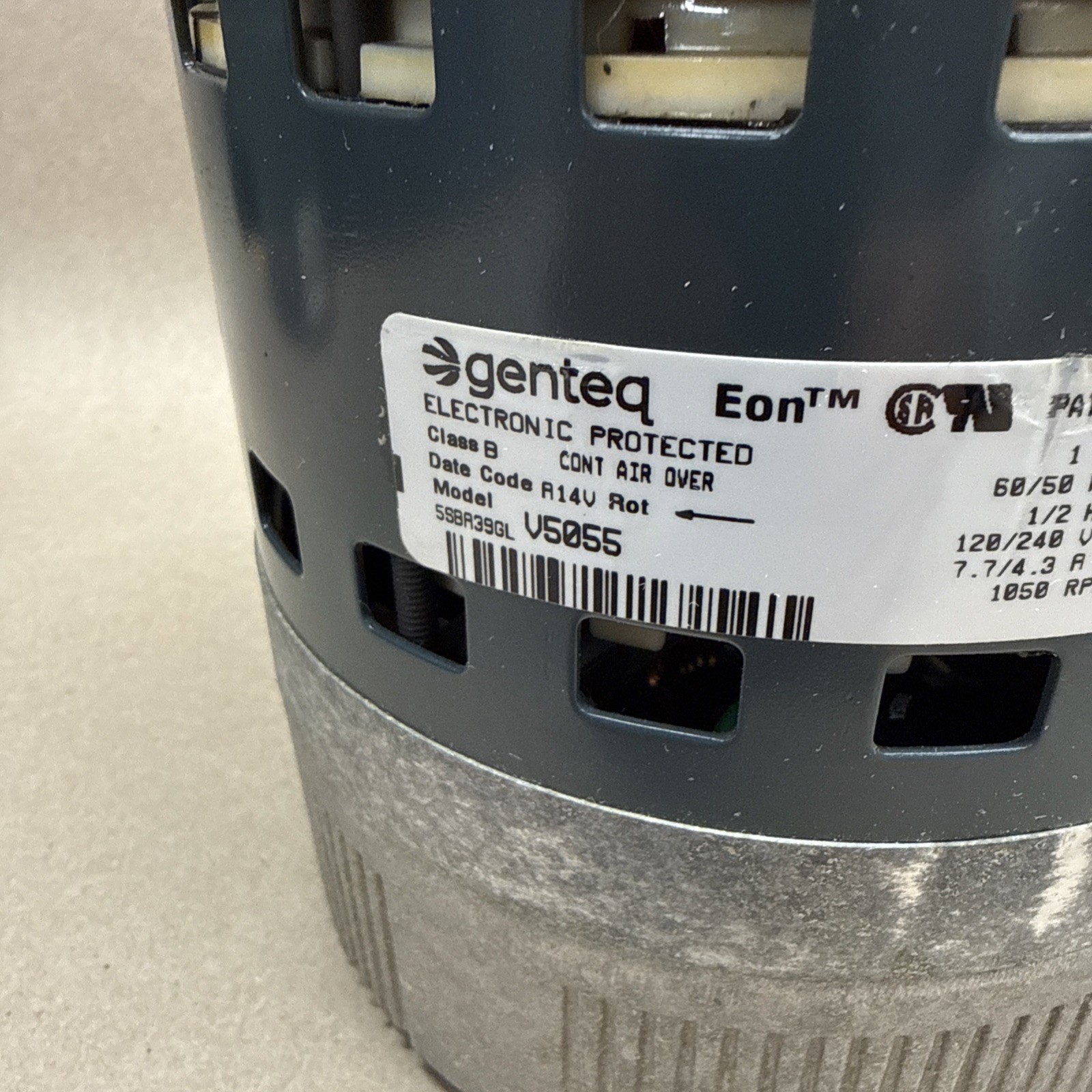 GE Genteq ECM 2.3 1/2 HP Blower Motor 5SBA39GLV5055 HD44AR121