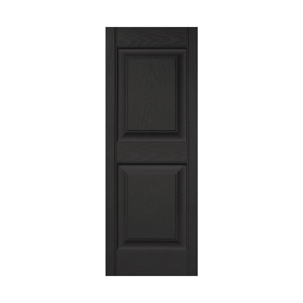 Builders Edge 15X39 Blk Panel Shutter