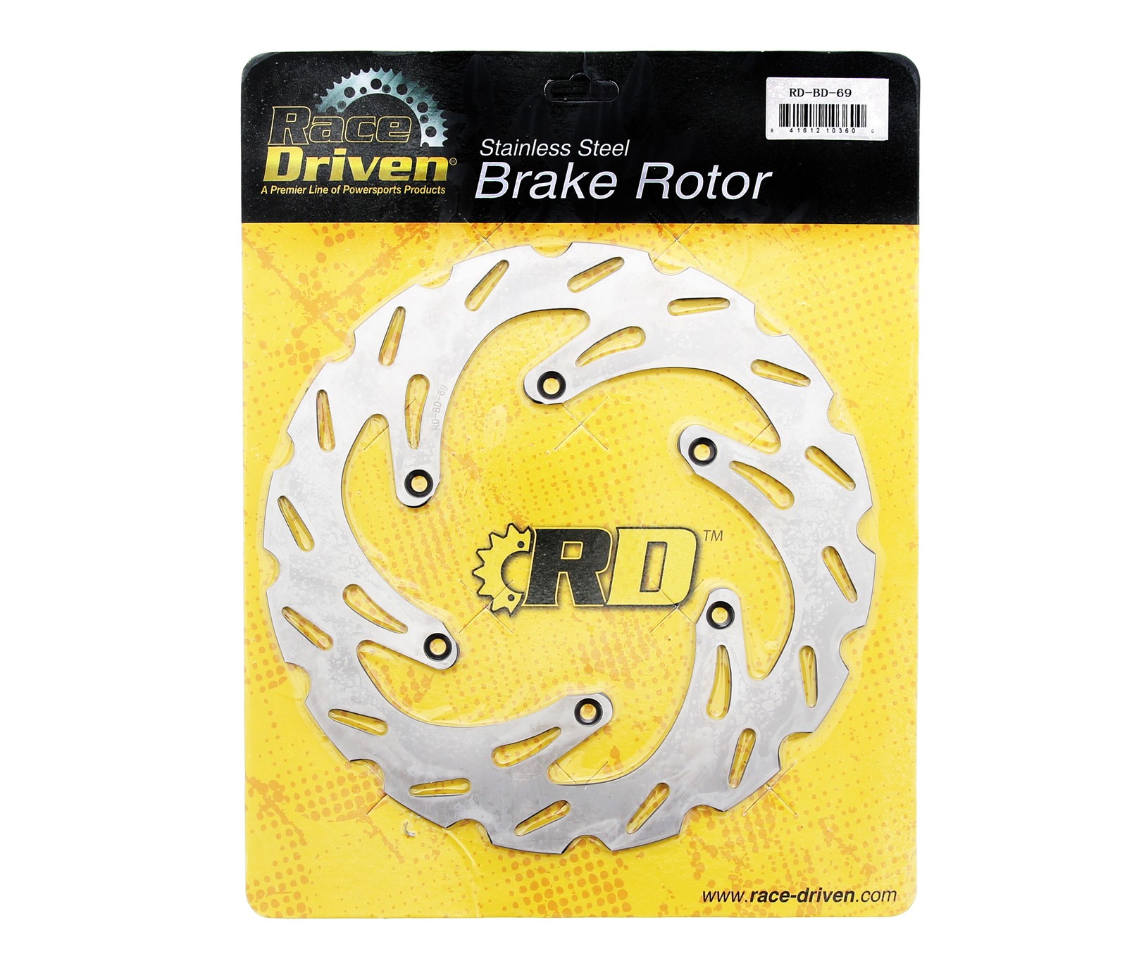 Brake Rotors and Brake Pads fits Yamaha YZ125 2001 - Front and Rear RipTide