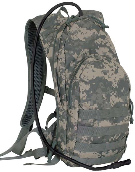 Fox Outdoor Compact Modular Hydration Backpack, ACU  # 56-357