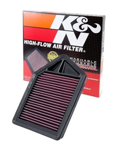 High-Flow Original Lifetime Engine Air Filter: Increase Power: Premium,