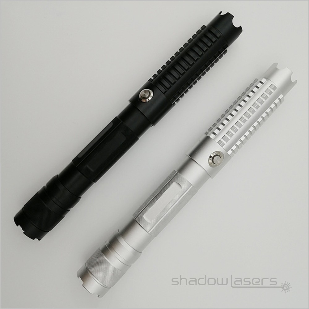 THOR II Adjustable Focus 450nm Blue Laser Pointer Pen Light Visible Beam+Case