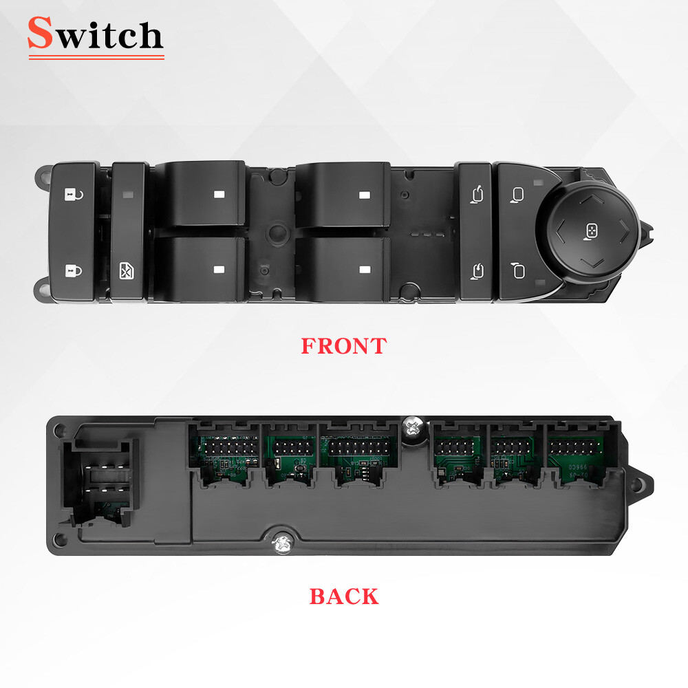 Front Driver Power Window Control Switch for Chevy Silverado GMC Sierra 2007-13
