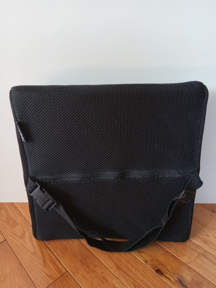 Memory Foam Lumbar Support Cushion with Adjustable Strap by Sweet Relief