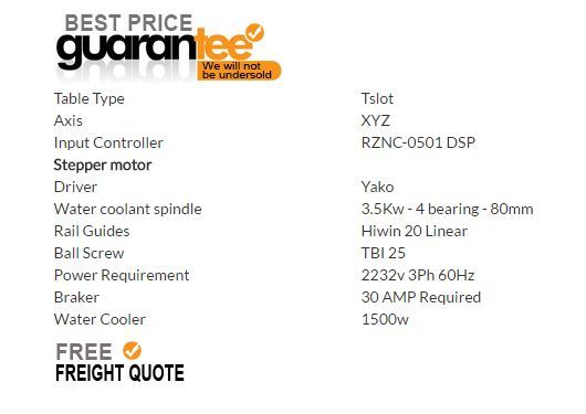NEW!! CJRTec Full Automatic CNC Router Table