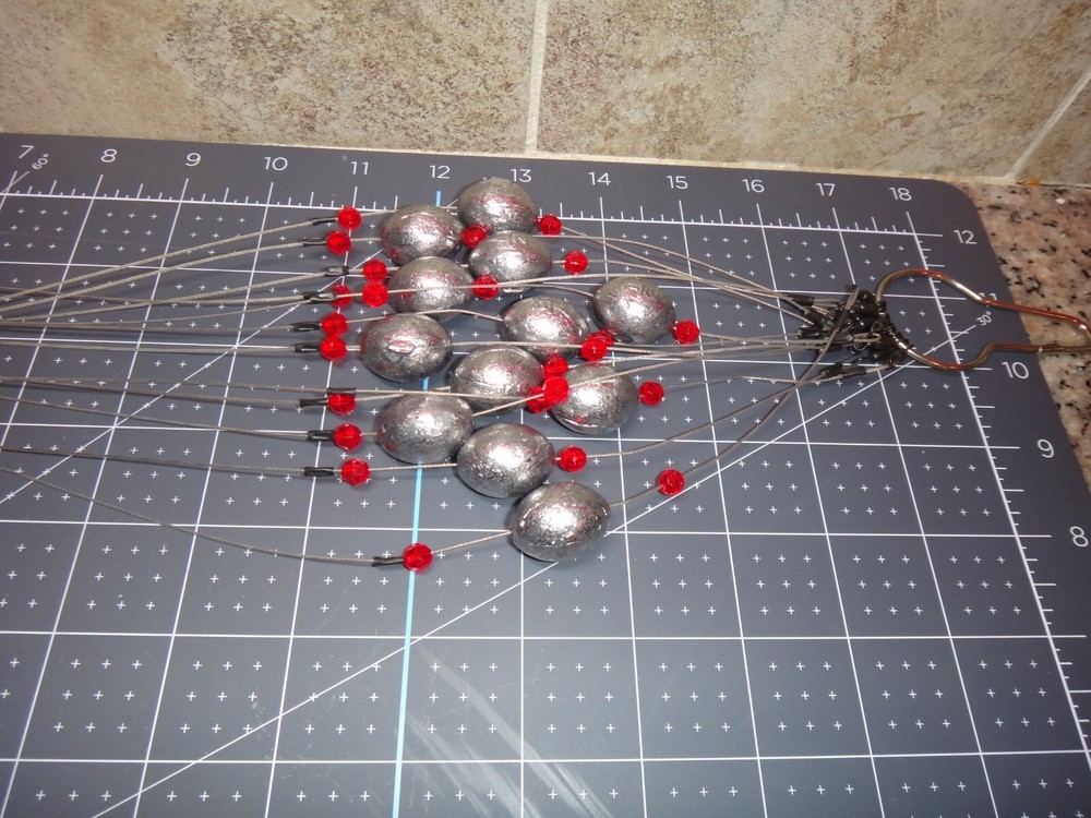 (33) 2.oz READY RIG SINKERS EGG WEIGHTS LOT