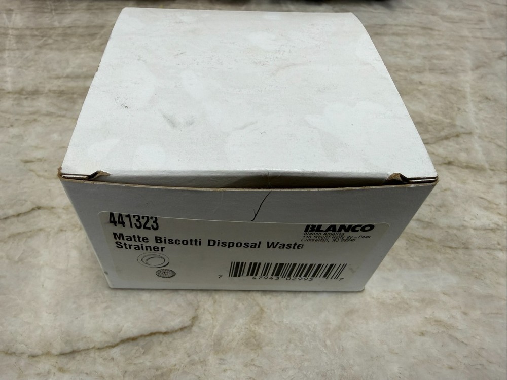 Blanco, Silgranit 441323 Matte Biscotti Kitchen Garbage Disposal Flange