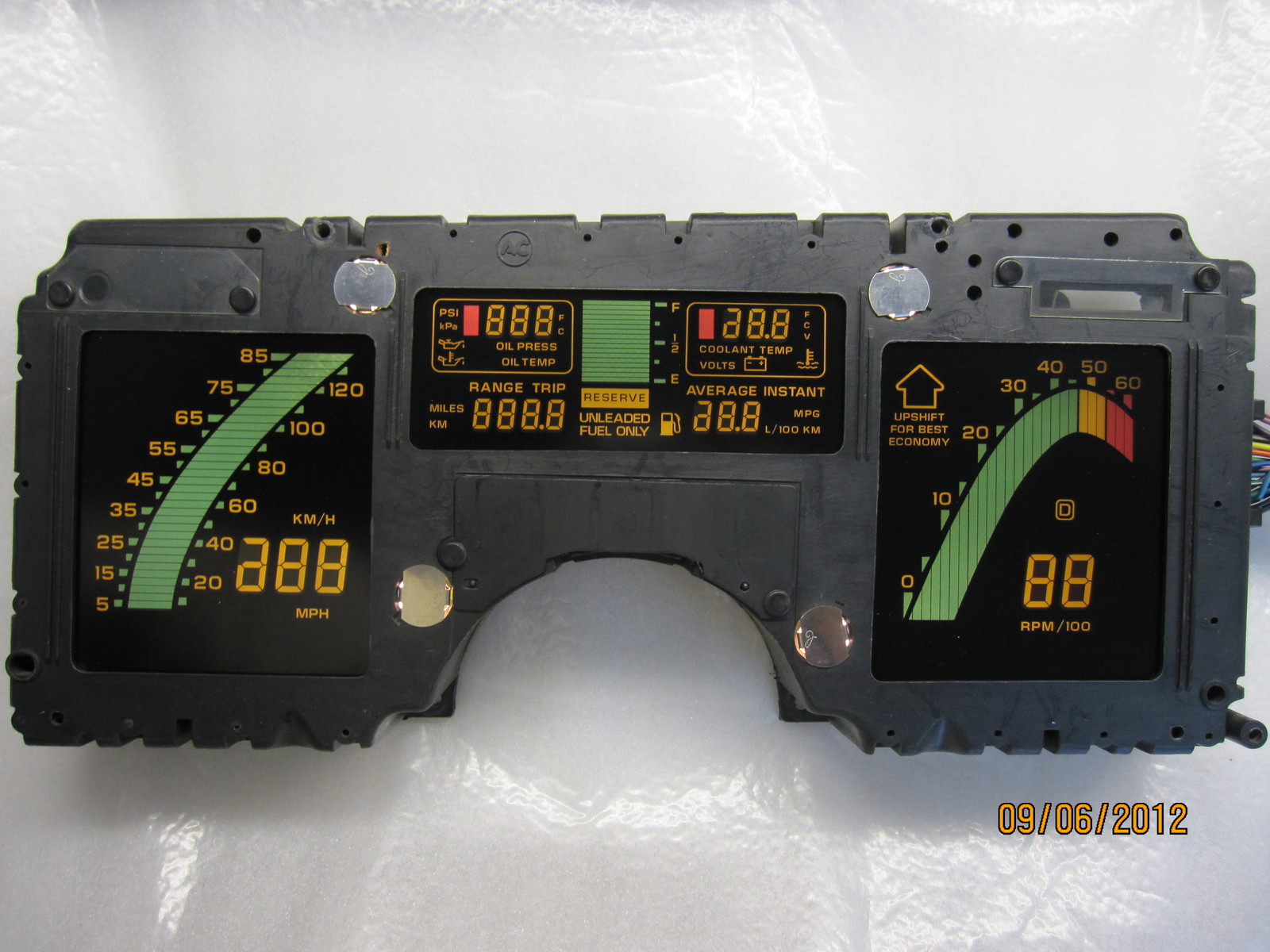 1984 Corvette Crossfire digital dash instrument cluster Rebuilt 85 86 87 88 89