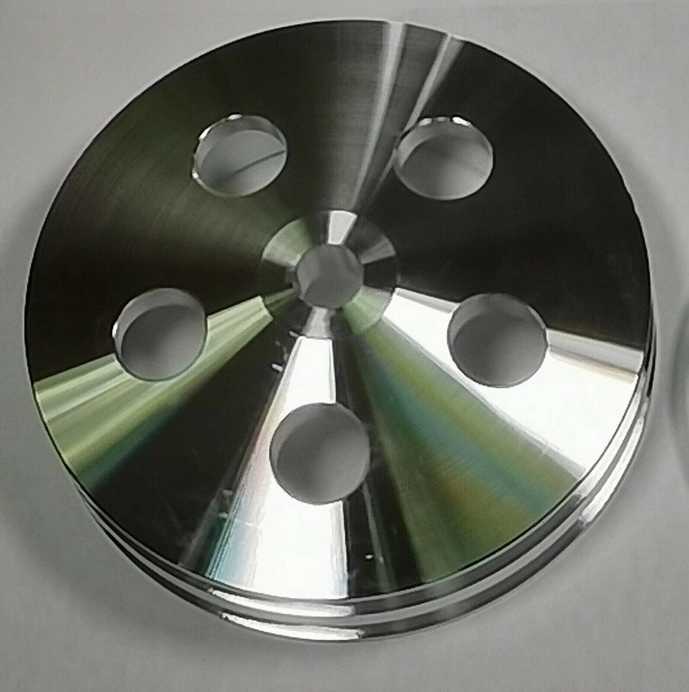 SBC V-Belt Pulley Kit Power Steering 283-400 Chevy Small Block LWP High Mount