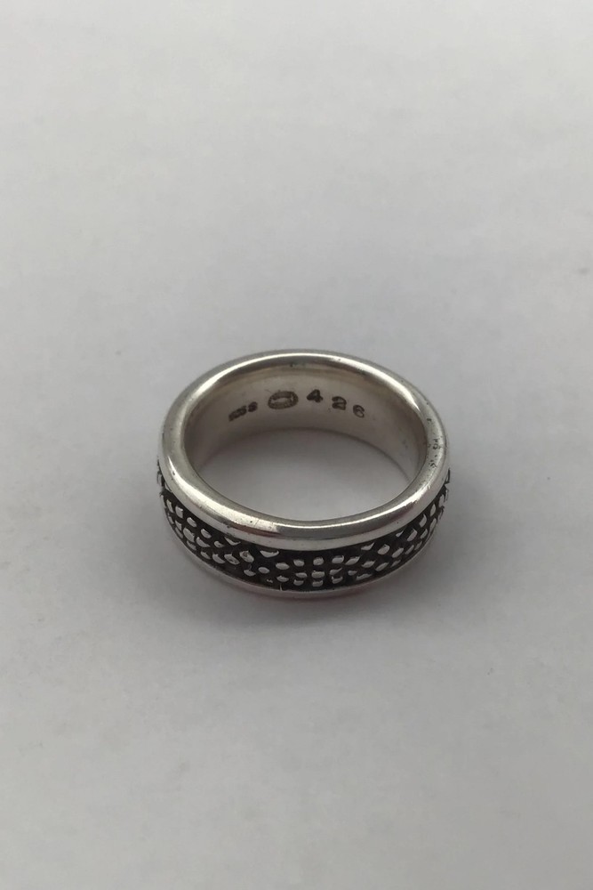 Georg Jensen Sterling Silver Ring No. 426 Lene Munthe