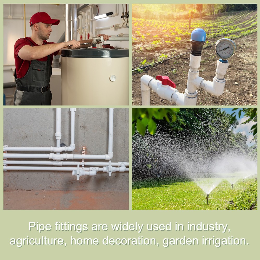 PVC Reducing Coupling 2 x 1" Increaser/Reducer Coupling Pipe Fittings