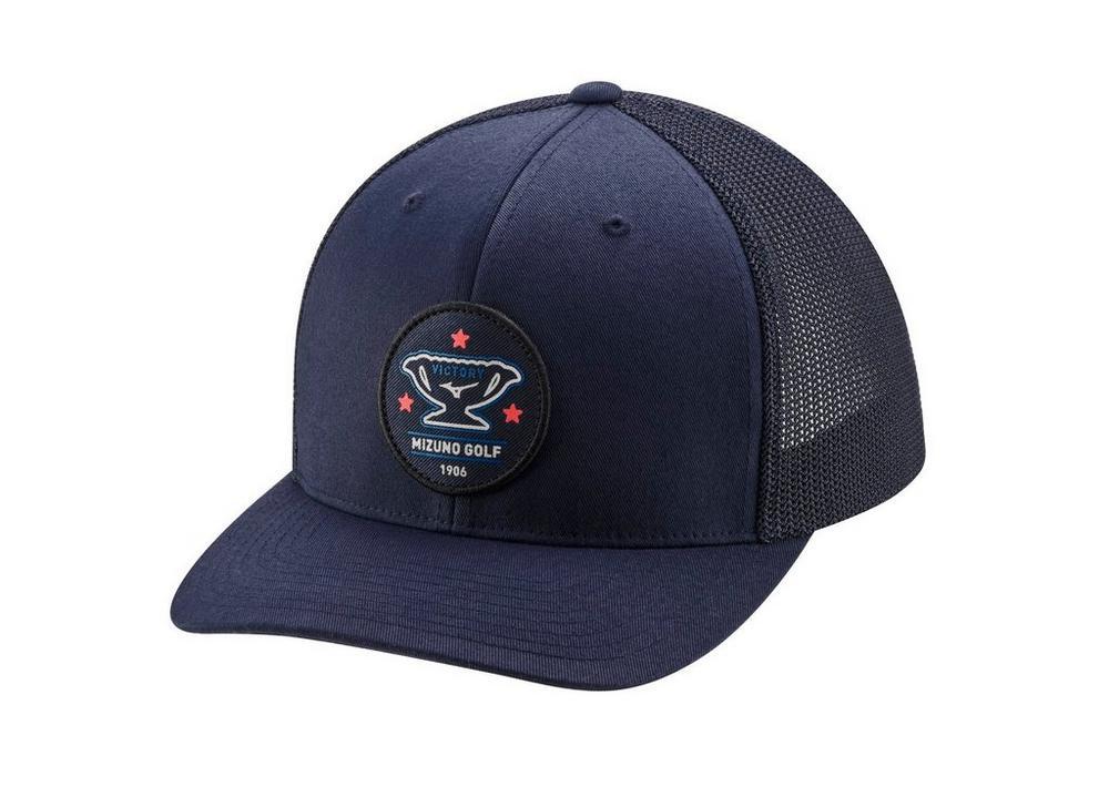 Mizuno Victory Patch Adjustable Golf Trucker Hat