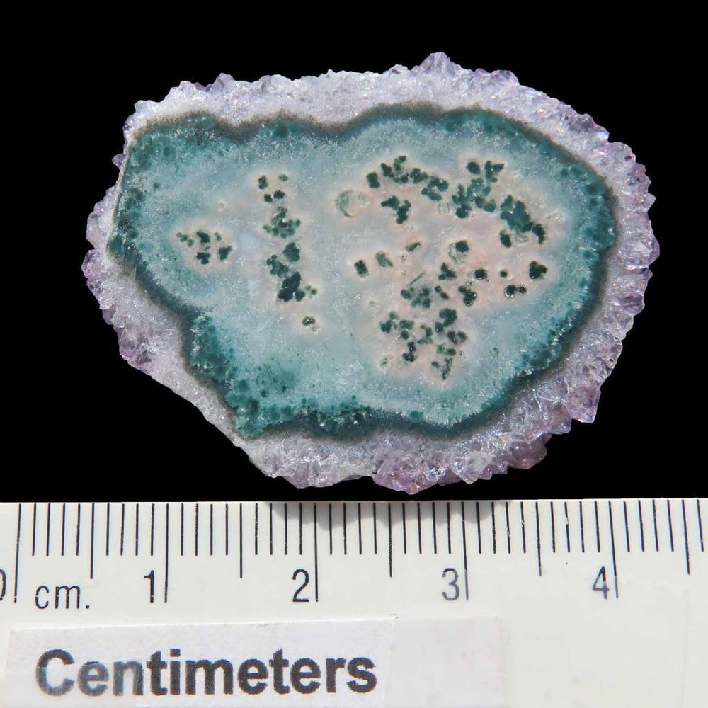 Stalactite Flower Slice Polished Both Sides U106