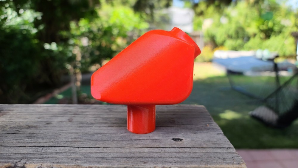 PAINTBALLDNA MICRO GEOFF BOX 17RD PAINTBALL LOADER HOPPER PUMP NEW RED