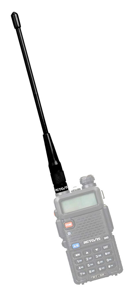 2X Retevis RHD-701 Antenna SMA-M Male 7.87" 144/430 MHz Dual Band Baofeng 2pcs