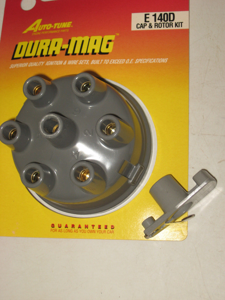 Ignition Distributor Cap + Rotor Kit, Auto-Tune by BWD # E140D