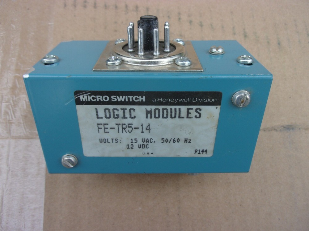 Honeywell Micro Switch FE-TR5-14 Photoelectric Sensor Control TR Logic Module