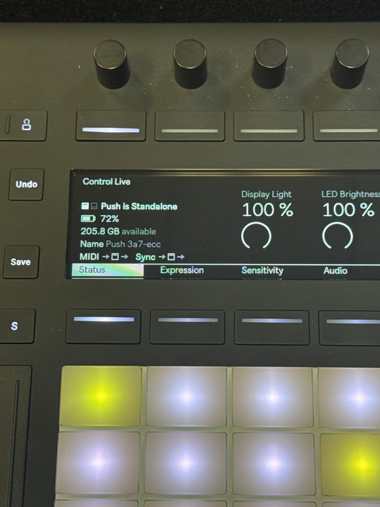 Ableton Push 3 Standalone MIDI Controller with Protective Case