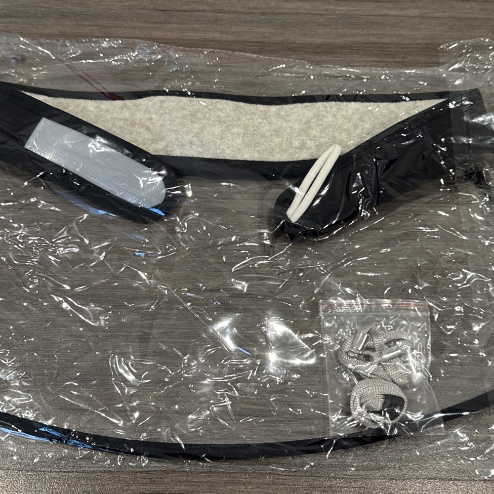 Face Visor / Face Shield Protetive Adjustable Face Shield Clear With Black Trim