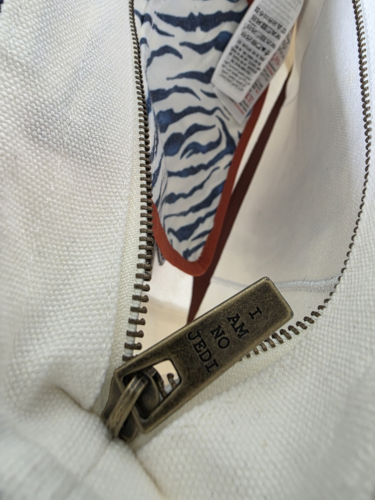 Disney Star Wars Ahsoka Tano Ashley Eckstein I Am No Jedi Tote Bag