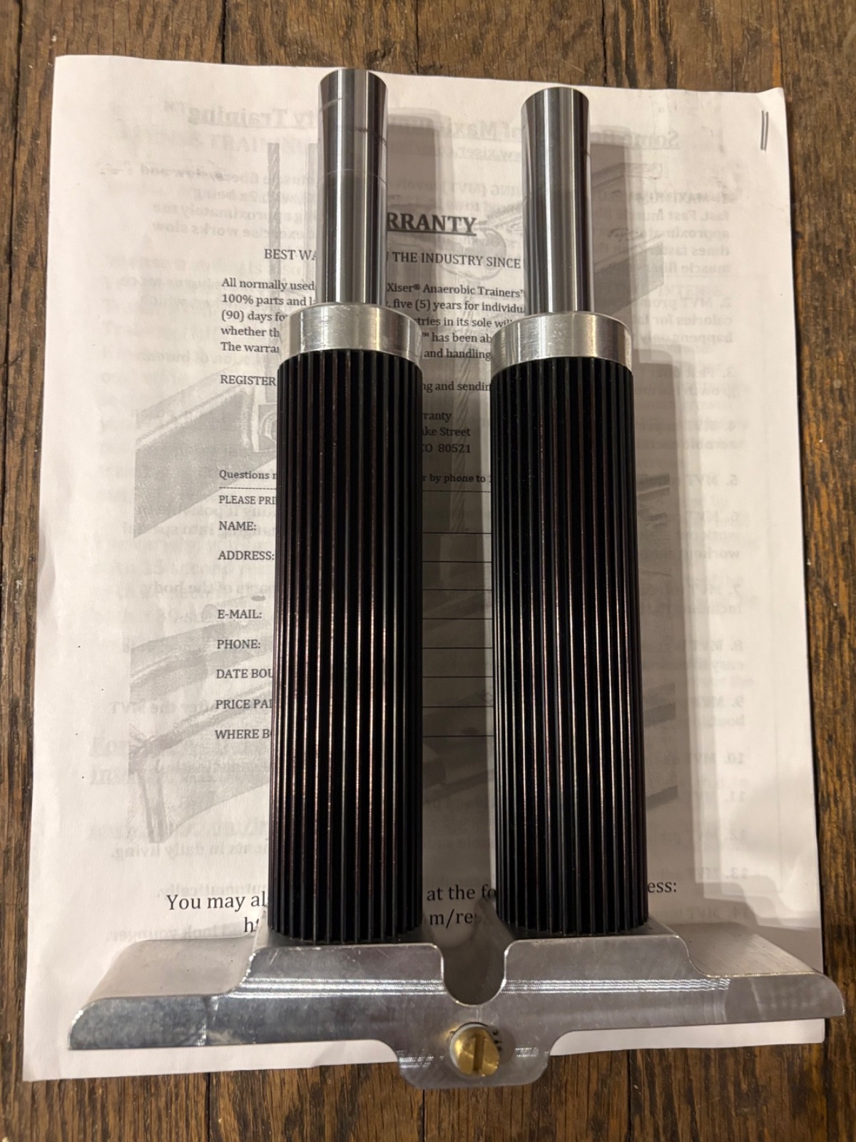 Original Xiser Portable Anaerobic Exercise Stepper Machine Trainer Made In USA