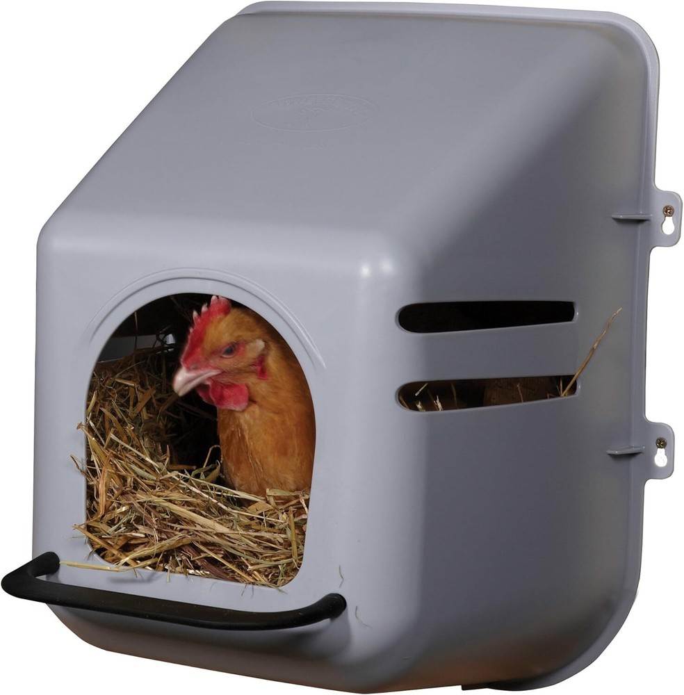 Little Giant Large Nesting Box Wall Mount Plastic Nesting Box