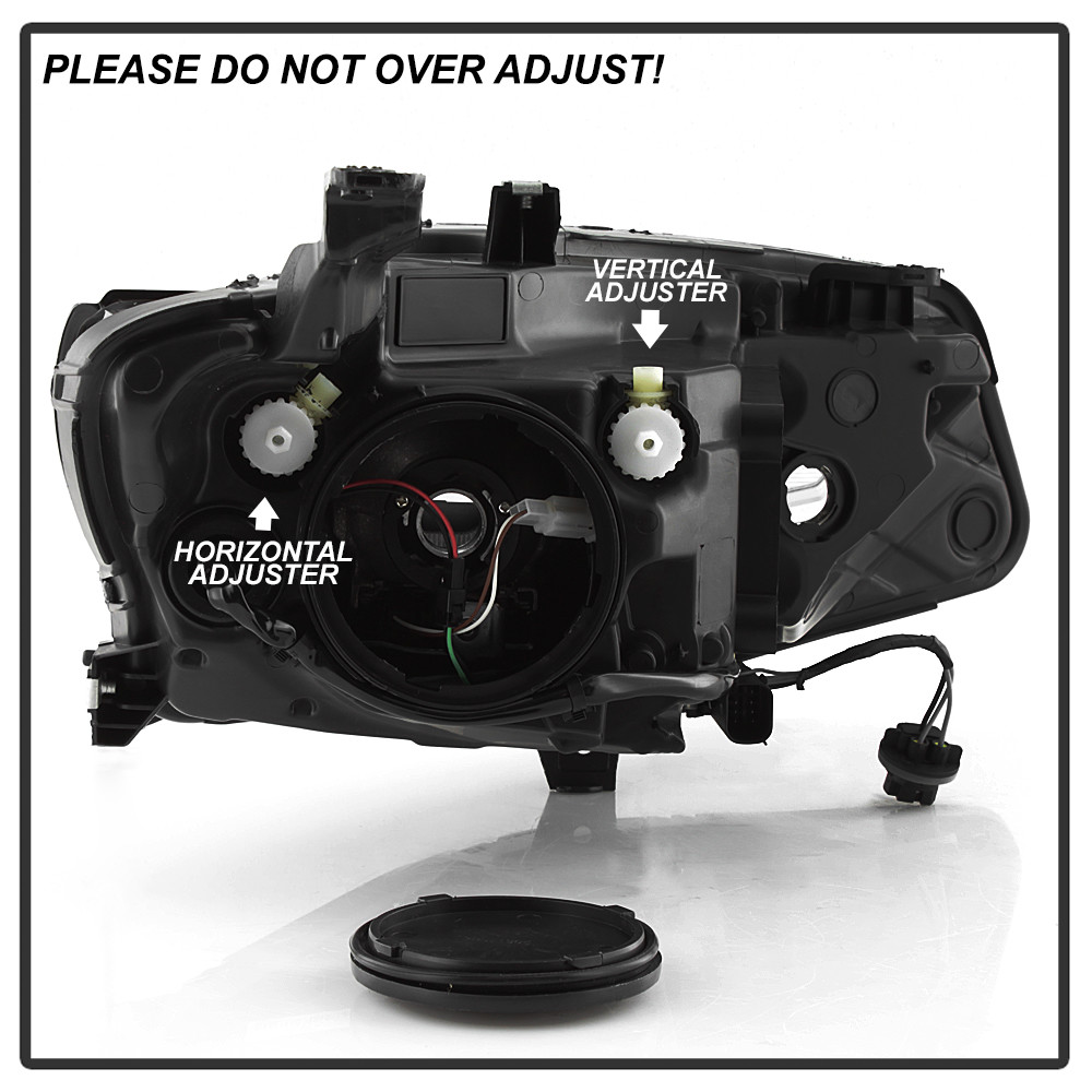 PAIR [Halogen Model] 2016 2017 2018 Chevy Malibu Projector Headlights Left+Right