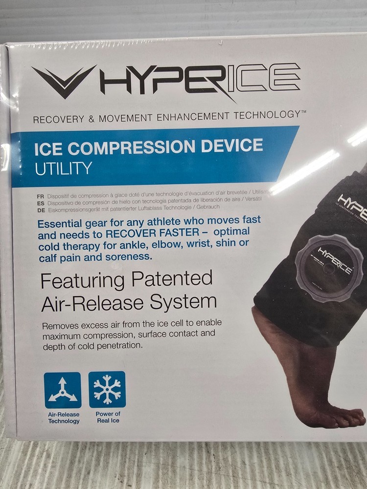 HYPERICE utility ice and compression wrap - Black 1003000100