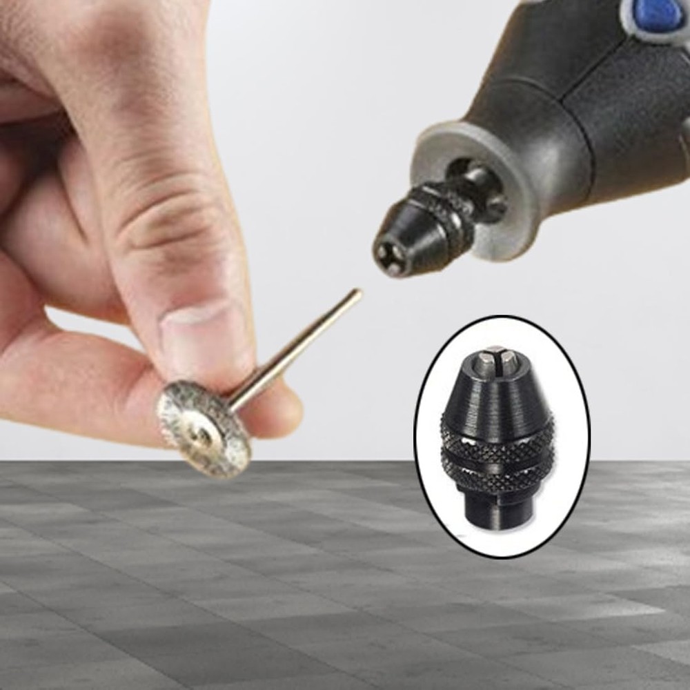 2 Pcs Keyless Chuck Set Multi Quick Change 4486 Keyless Chuck Replacement Fits