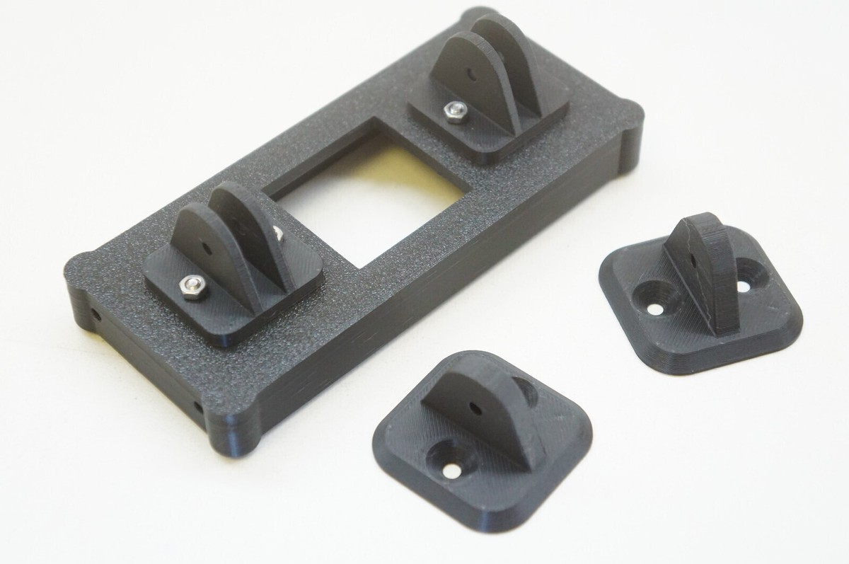 Front Head Unit Swivel Wall Mount Holder Pitch up/down for Xiegu G90 HF Radio