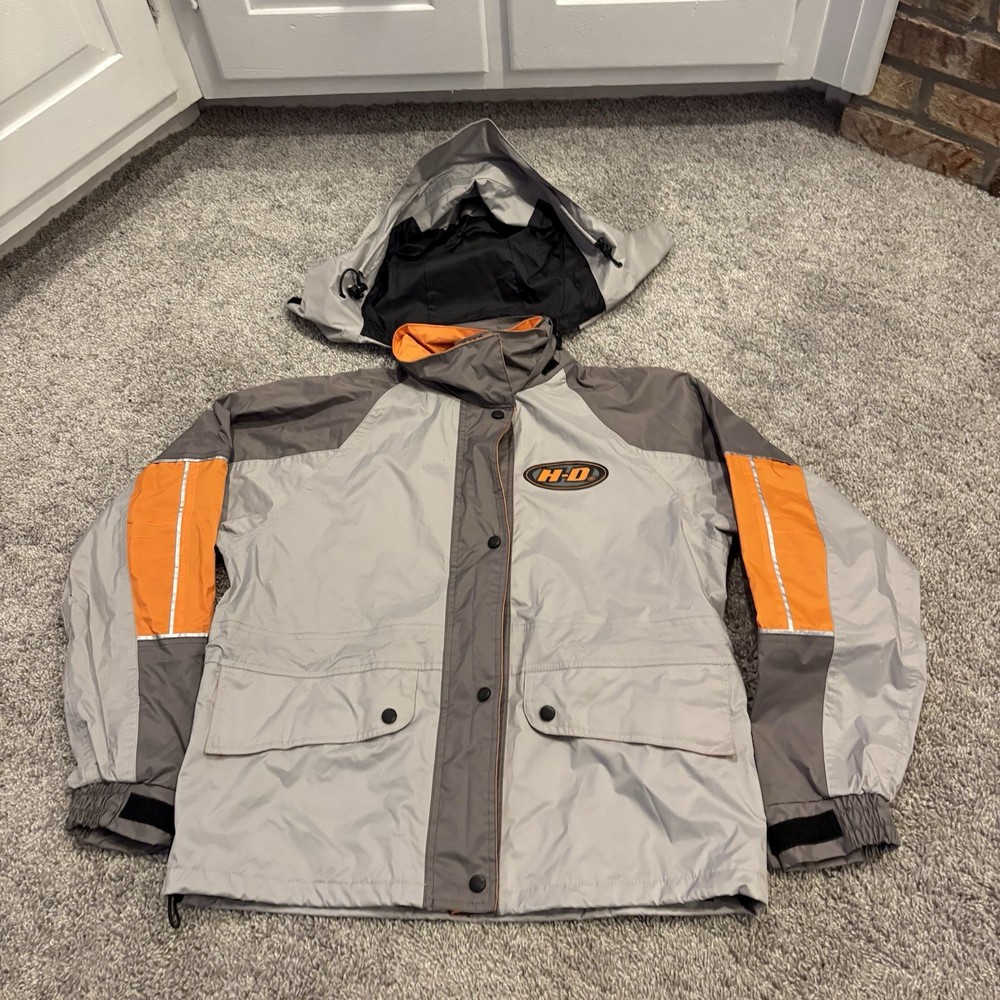 Harley-Davidson Reflective Rain Suit Jacket And Pants Medium