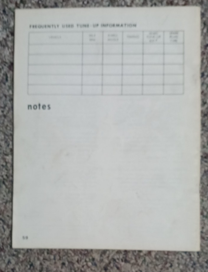 Owner's Manual SEARS AUTOMOTIVE ENGINE ANALYZER Model 161-21042