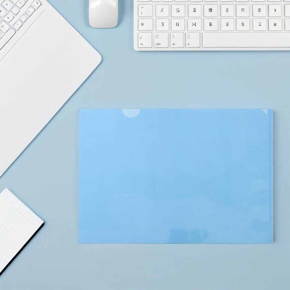 24 Pcs Plastic Document Holder Folder Clear Folders for Documents