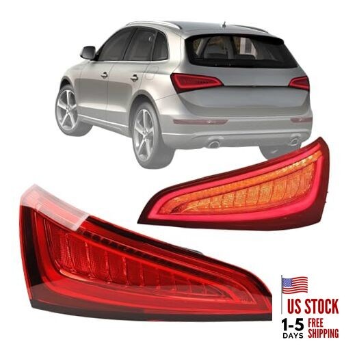 Driver Side Tail Light Compatible with 2013 2014 2015 2016 2017 Audi Rear Left