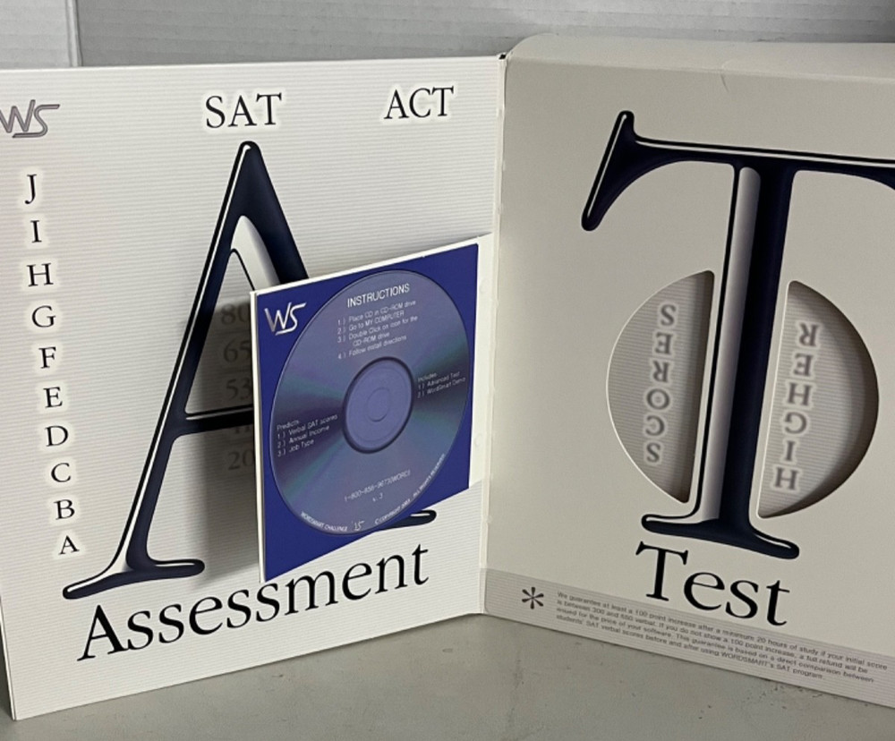Wordsmart Scholastic Assessment Test (SAT) Software Test Preparation CD