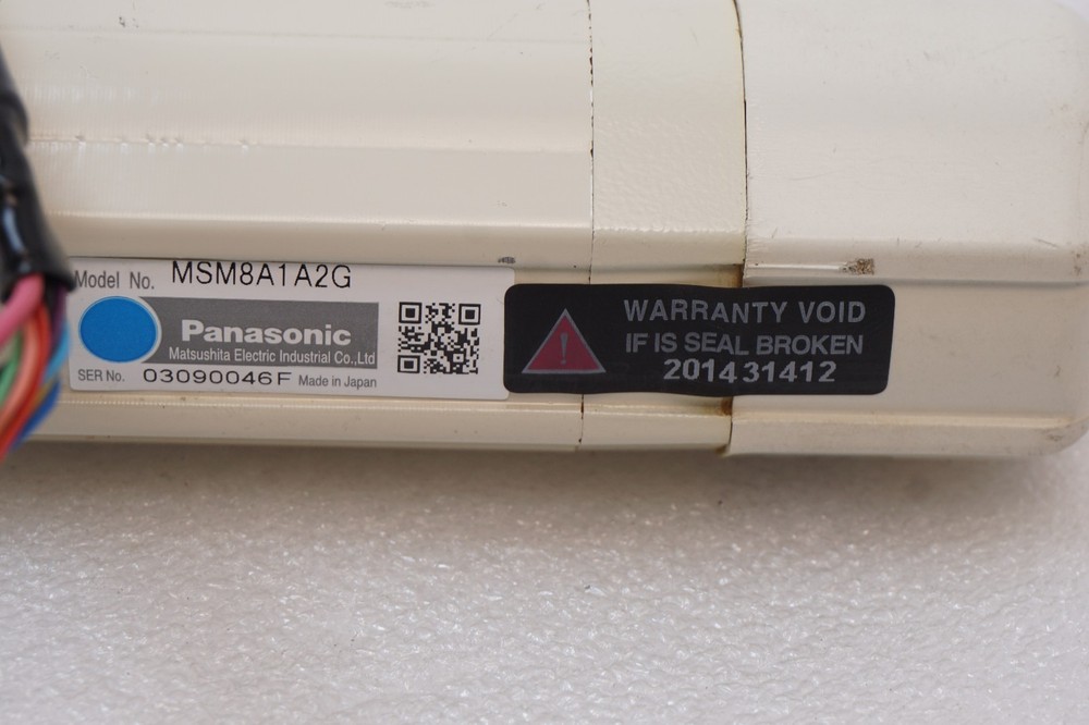 PANASONIC MSM8A1A2G SERVO MOTOR TESTED WORKING FREE SHIP