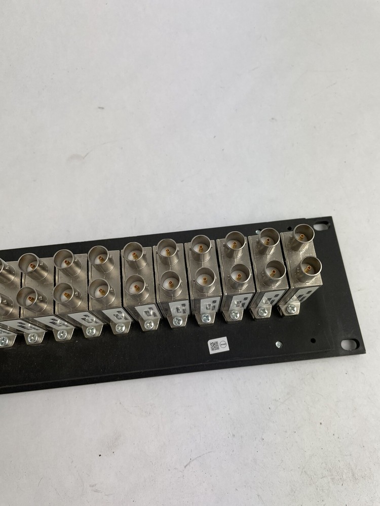 Bittree B52T-2WNHD 2x26 2RU Panel Black Normalling NonTerminating Audio Patchbay