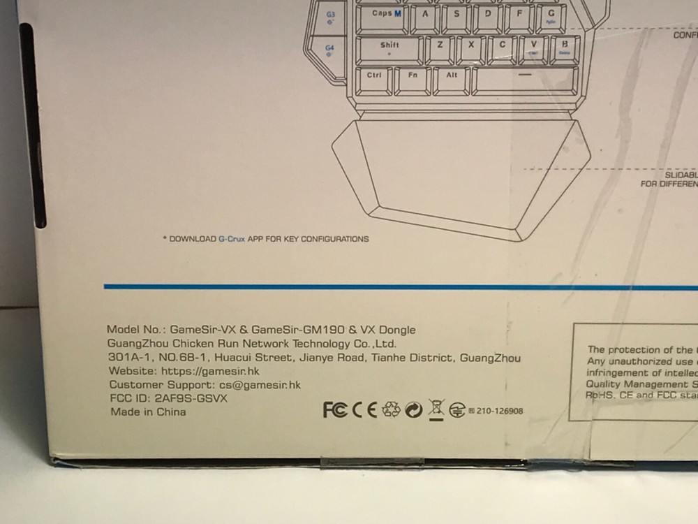 GameSir VX GM190 Black Aimswitch Multi Console Adapter XBOX X/S PS3 PS4 Switch +